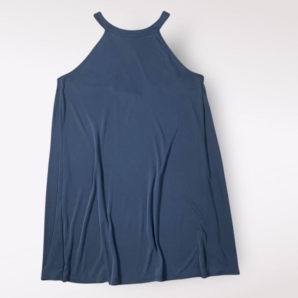 Loft Halter Neck Cutout Back Mini Dress‎ Womens Size XL Gray